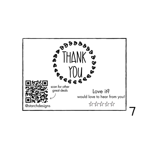 Various design Small Business Thank U StiX - Picture 11 of 16